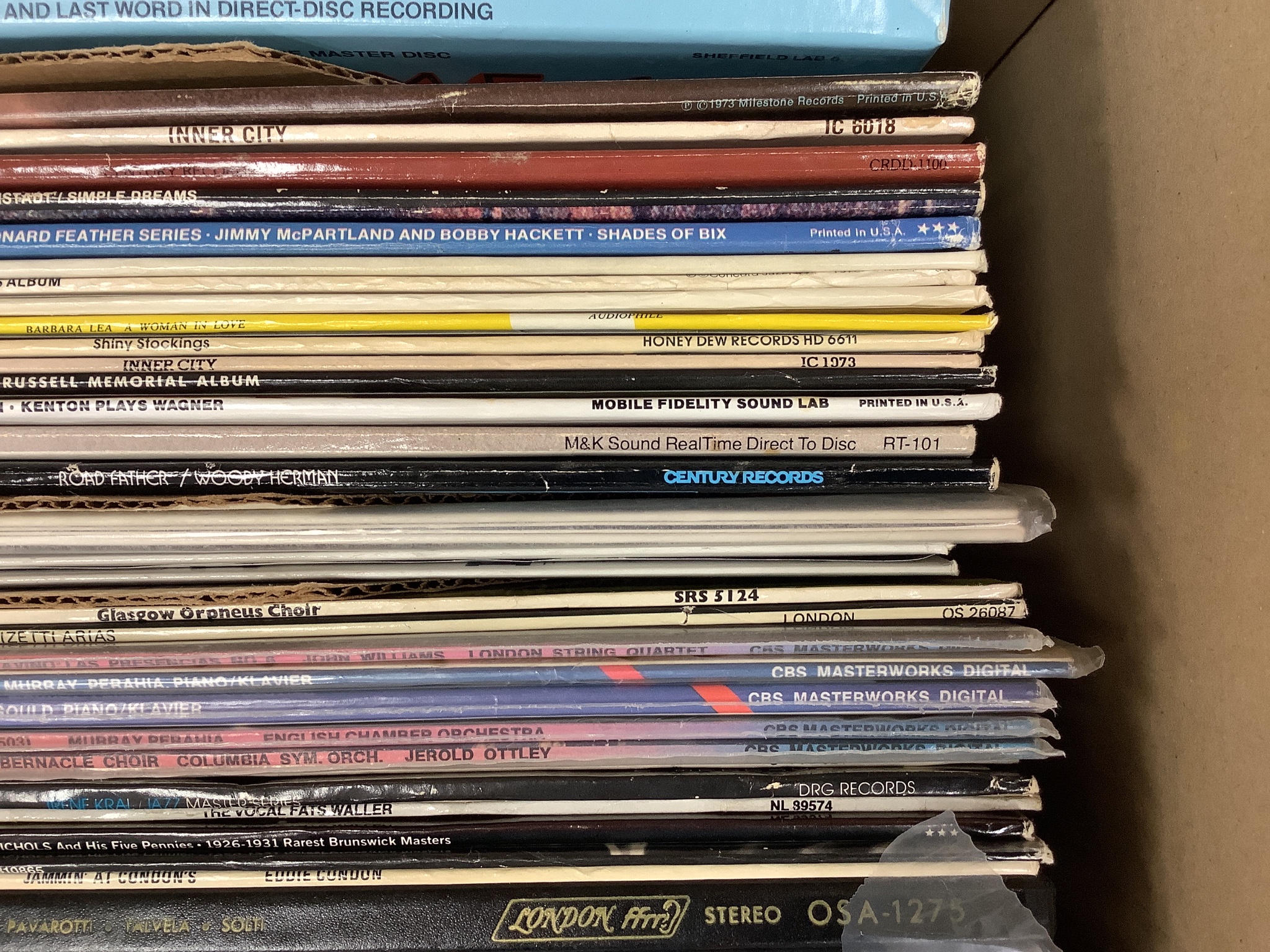 A quantity of LP records mainly of Modern Jazz.